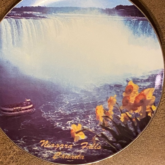 Viletta Other - Niagara Falls Canada Decorative Plate 8 inches